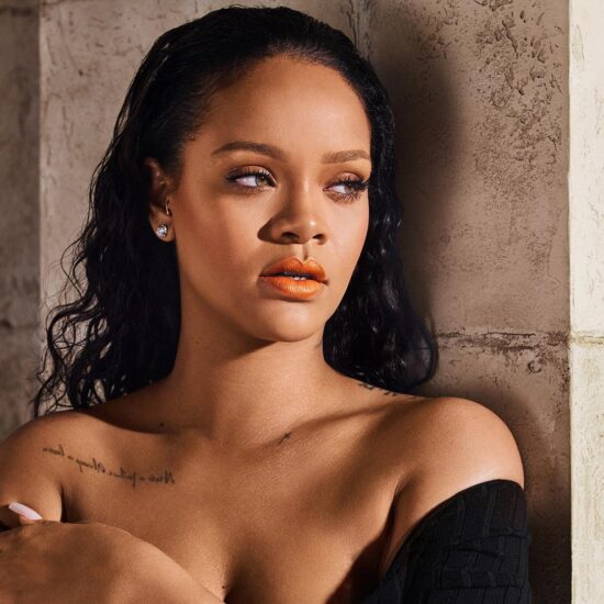 Rihanna hints on album release.