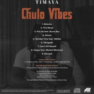 Timaya Shares Tracklist and Release Date For'Chulo Vibes' E.P