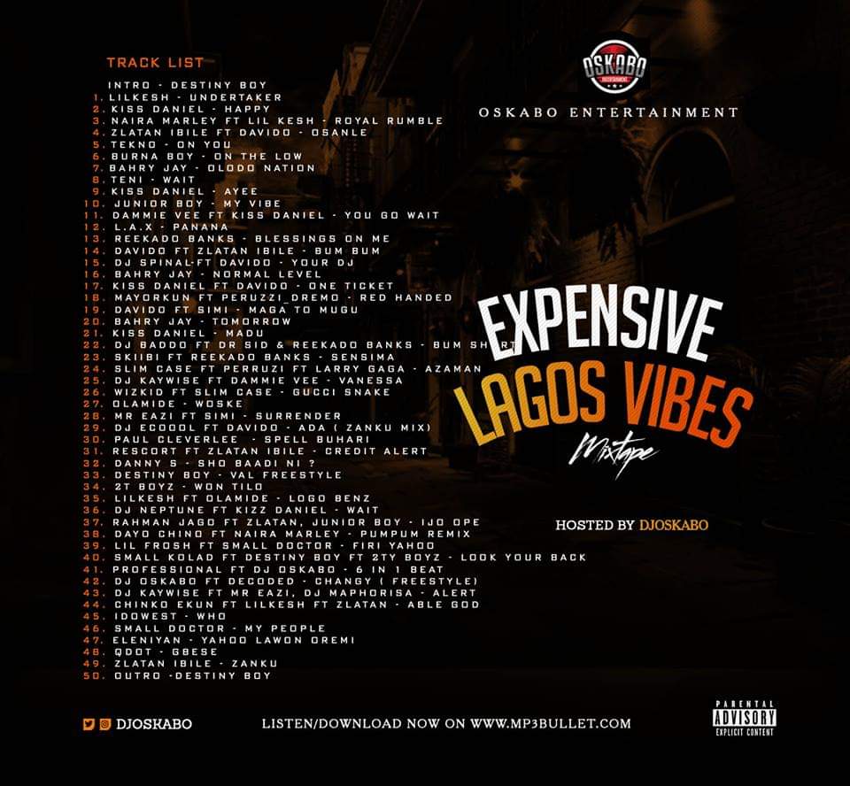 DJ Oskabo Expensive Lagos vibe Mix Download