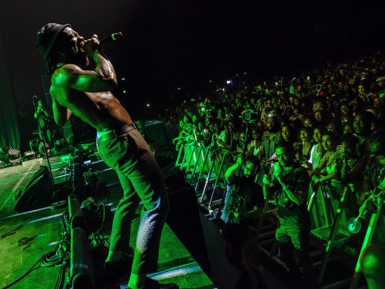 Burna Boy Performs To Audience Of 6000 People At Afropunk Festival, Paris.