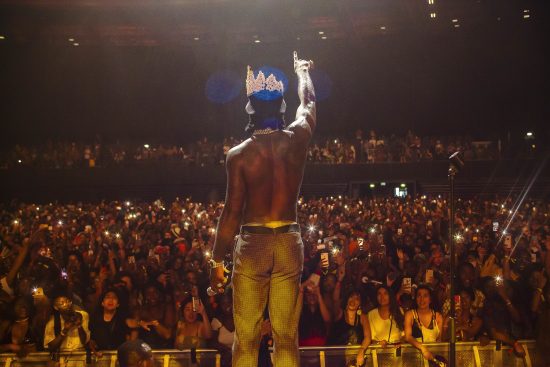 Burna Boy Performs To Audience Of 6000 People At Afropunk Festival, Paris....