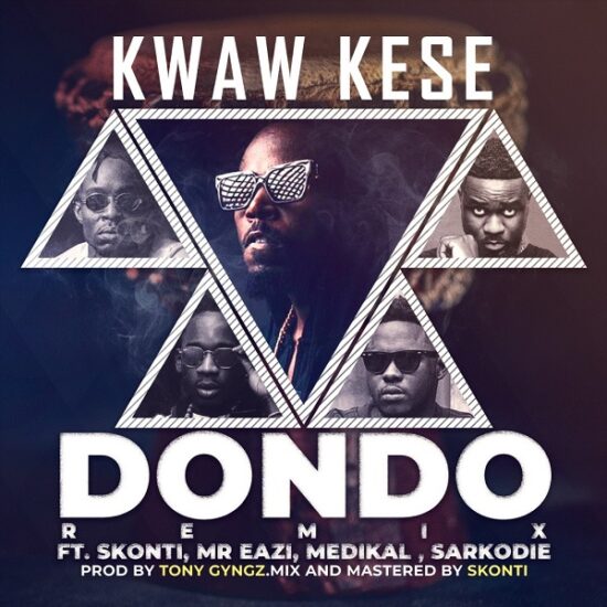 Kwaw Kese ft. Mr Eazi, Sarkodie, Medikal, Skonti Dondo Remix Mp3 Download