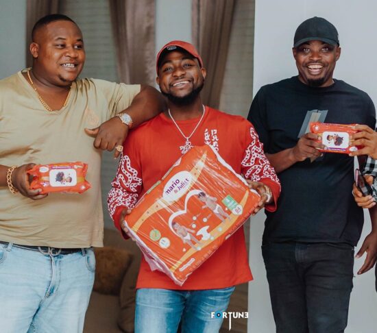 Davido's unborn son gets an endorsement deal