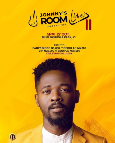 Johnny Drille Live Lagos