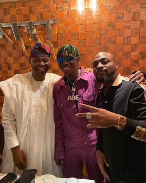 zlatan x Davido x davido's father