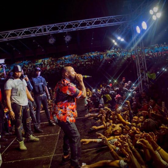 Davido Thrills Thousands Of Fans At Asaba Stadium