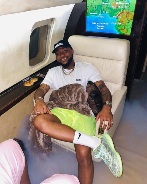 See Reactions As Davido & Baby Mama Ignite Fresh Drama