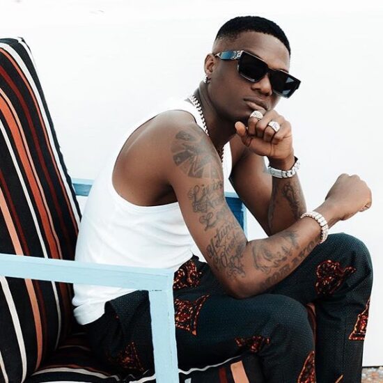 Wizkid Shows off $1.2 Million Diamond Wristwatch