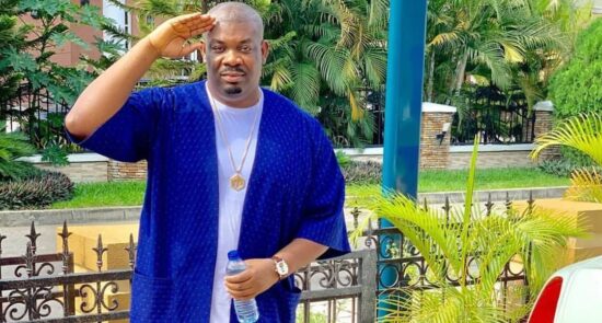 Don Jazzy Receives Mavin Record Infinity Mirror Logo Gift Form Fan