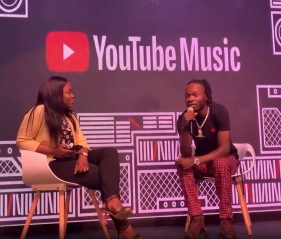 Naira Marley at Youtube Music Launch