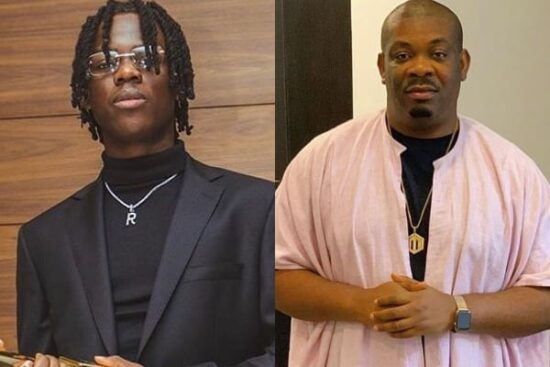 Don Jazzy Congratulates Rema on His BET Nomination