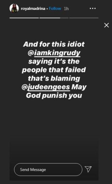 Cynthian Morgan Slams Jude Okoye and Rudeboy Again