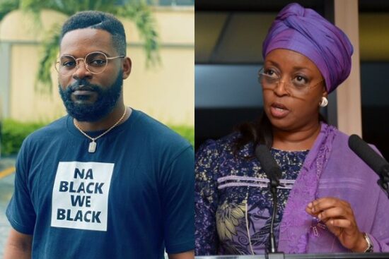 Falz reacts to Diezani saying Yahoo Yahoo boys are a tragedy for Nigeria