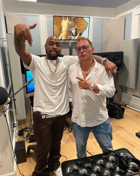 Davido in works with Grammy Winning producer, Scott Scorch