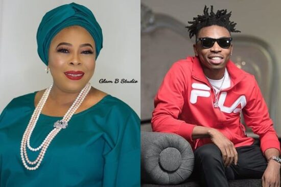 Actress Toyin Adewale opens up on her relationship with son Mayorkun 