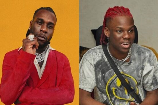 'Don't let them break You" - Burna Boy advises Rema