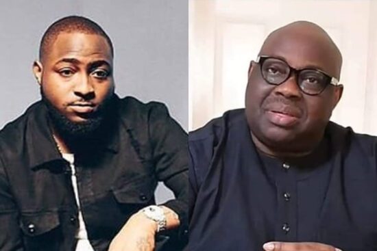 Davido reacts as Dele Momodu congratulates him on'Fem' success