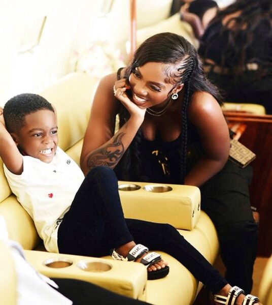 Tiwa Savage's son reveals his favorite artists