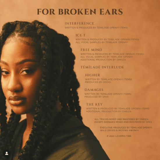 for broken ears ep tracklist