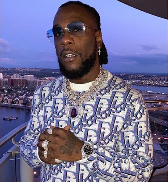 Watch Burna Boy's perfomance on the BET Hip Hop Award show