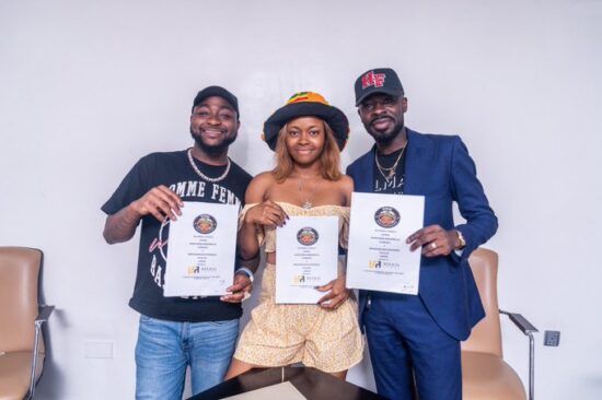 Davido officially welcomes his first Female artist, Liya