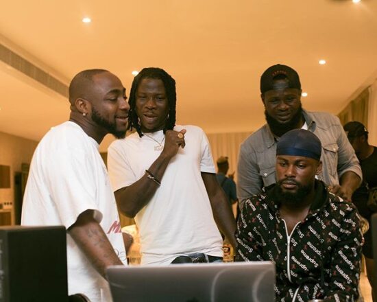 Davido reveals upcoming collaboration with Stonebwoy