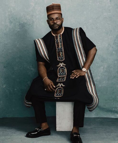 #EndSars: Falz address protesters during protest in Lagos