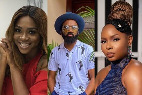 Waje reacts as Noble Igwe says she can sing better than Yemi Alade