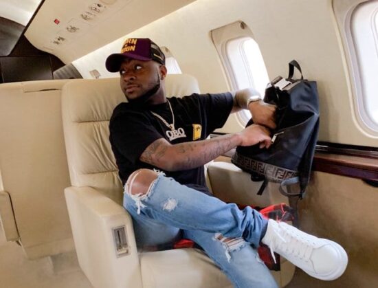 Davido reacts as troll slams him for showing off his new Lamborghini