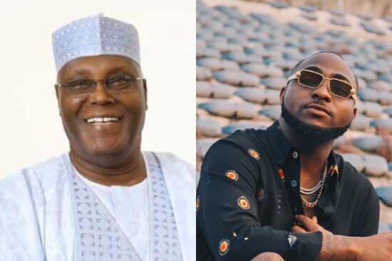 Atiku Abubakar congratulates Davido