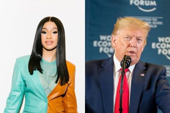 Cardi B explains why Donald Trump lost the 2020 US Elections