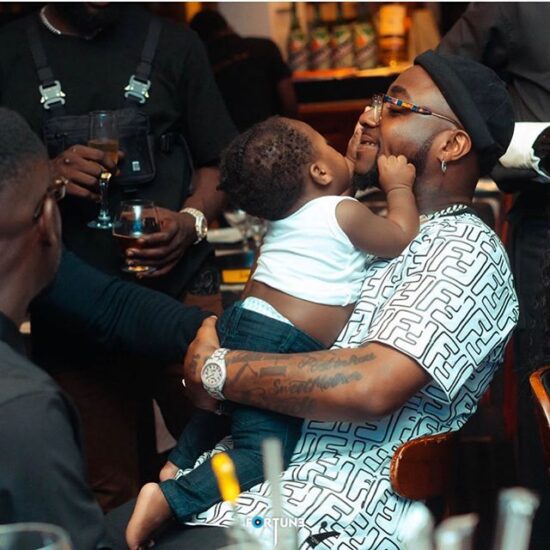 Davido and fianceé, Chioma Rowland hold lavish birthday party for their son, Ifeanyi