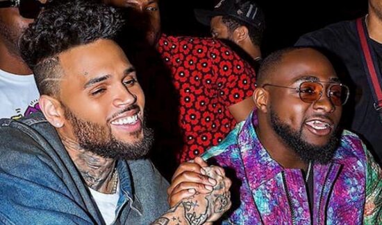 Davido reacts as Chris Brown names "Blow My Mind" as one of his favorites