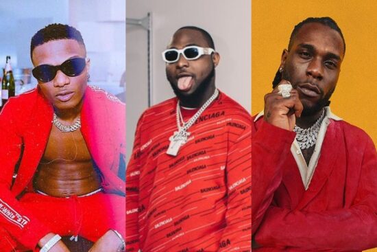 Wizkid, Davido, Burna Boy, others nominated for MOBO Awards