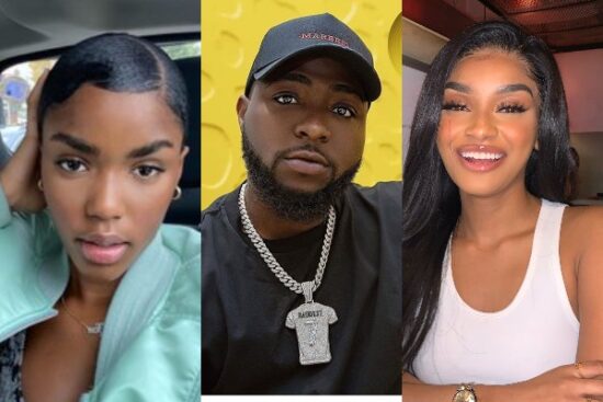 Davido’s name dropped as two former British model besties fight