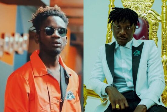 Stonebwoy reacts as Mr Eazi asks for his help in finding his missing laptop