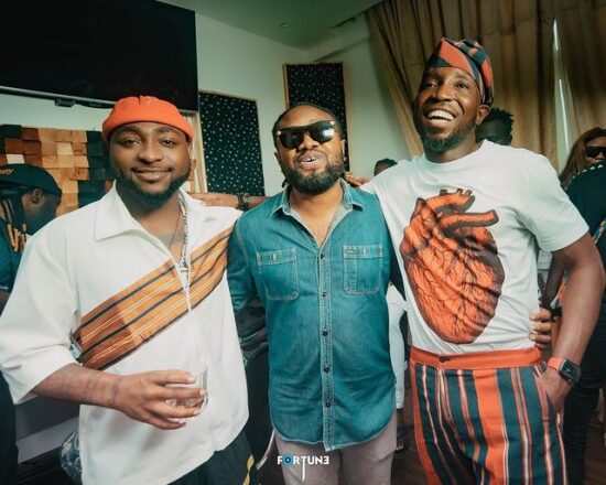 Timi Dakolo and Davido working on a new collaboration