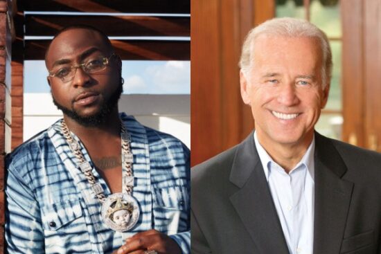 Davido congratulates The new US President, Joe Biden