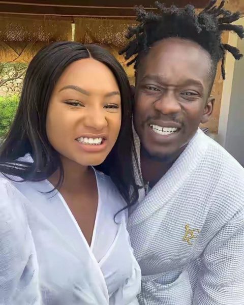 Mr Eazi and Temi Otedola