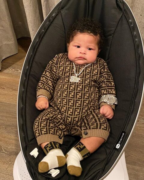 Nicki Minaj shows off her adorable baby boy as she shares a sweet message