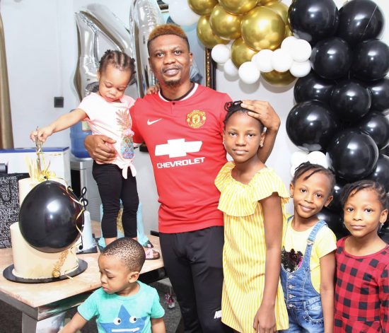 Reminisce surprised by Friends and Family on his 40th birthday