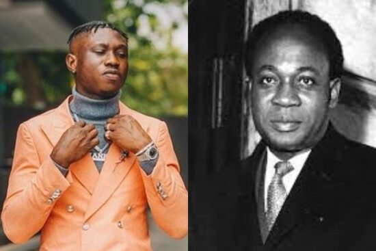 Zlatan tattoos first President of Ghana, Dr Kwame Nkrumah on his body