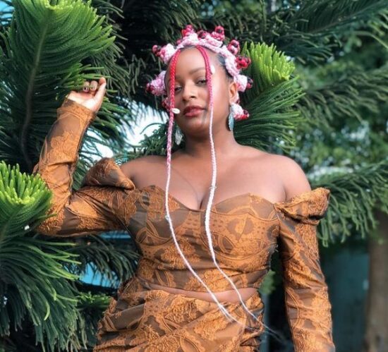 DJ Cuppy spotted with protruded tummy, fans react