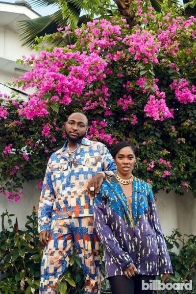 Davido, Tiwa Savage nominated for 2021 NAACP Image Award