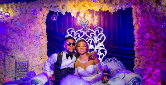 Fans react to Oritse Femi and his Wife's marriage drama