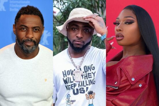 Idris Elba reveals forthcoming collaboration with Davido and Megan Thee Stallion