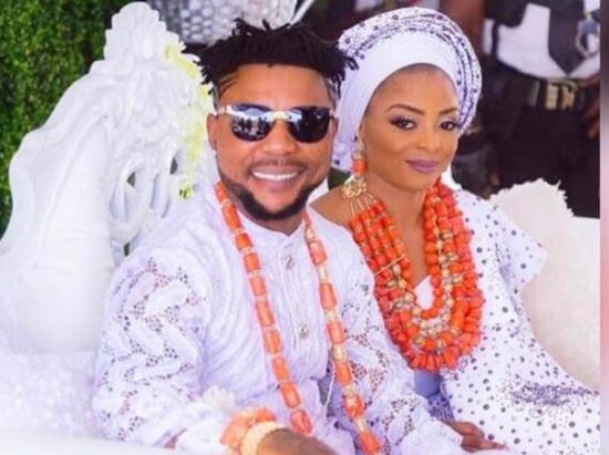 Oriste Femi's wife, Nabila calls out lady who's sleeping with her husband