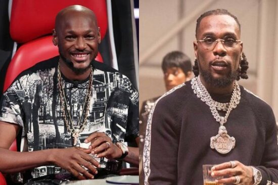 "History Made"- 2Baba says as he flaunts Burna Boy's grammy Award