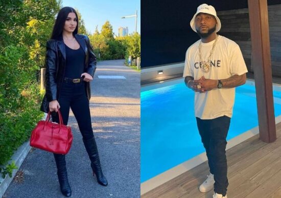 American Pop singer Enisa finally meets Afrobeat star Davido