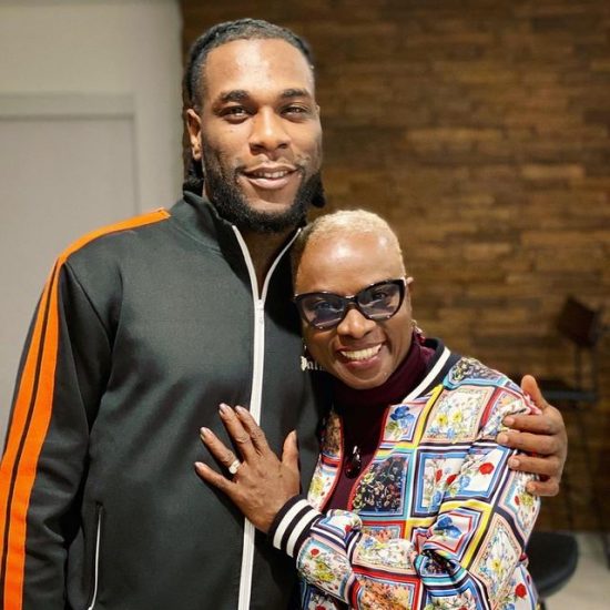 Angelique Kidjo congratulates Burna Boy on his Grammy Win